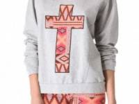 Sleep&#039;n Round Cross Long Sleeve Top