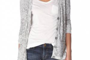 Soft Joie Ambra Metallic Cardigan Sweater