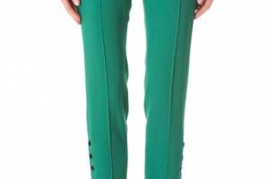 Sonia Rykiel Satin Crepe Trousers