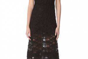 Sonia Rykiel Short Sleeve Lace Dress