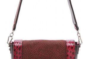 Sonia Rykiel Snakeskin Combo Handbag