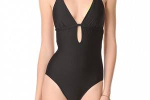 Splendid Bayside Solids One Piece Swimsuit