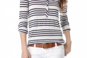 Splendid Capri Stripe Henley