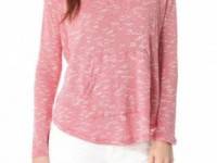 Splendid Key West Loose Knit Pocket Pullover