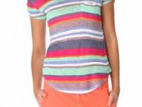 Splendid Pensacola Stripe Pocket Tee