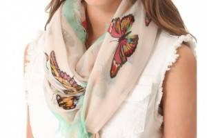 Spun Scarves Butterfly Flight Scarf