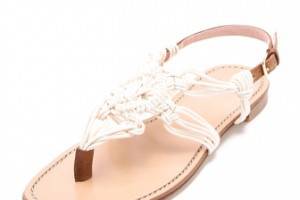 Stuart Weitzman Alfresco Macrame Sandals