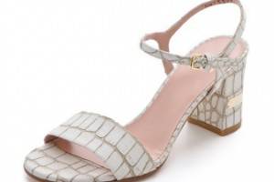 Stuart Weitzman Solo Low Heel Sandals