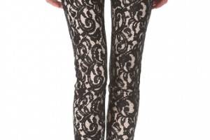 STYLESTALKER Panther Lace Pants