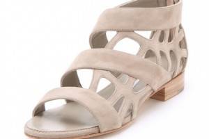 Suecomma Bonnie Web Flat Sandals