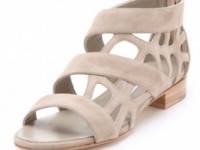 Suecomma Bonnie Web Flat Sandals