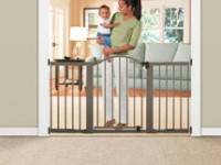 Summer Infant - Stylish 6-Foot Metal Expansion Gate, Extra-Tall