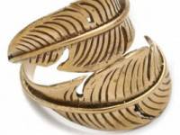 SunaharA Malibu Feather Wrap Ring