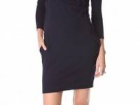 SUNDRY 3/4 Sleeve Dress