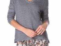 SUNDRY Long Sleeve Boxy Tee