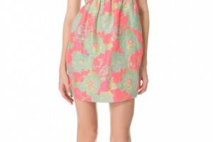 SUNO High Neck Dress