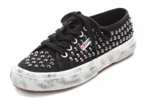 Superga Studded Canvas Sneakers