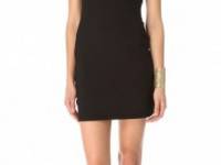 Susana Monaco Slit Open Back Dress