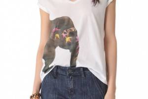 Swildens Ivory E Printed Tee