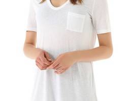 T by Alexander Wang Classic T Shirt with Pocket