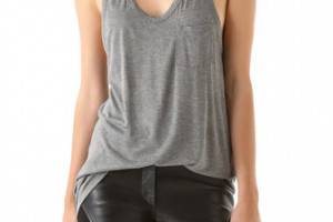 T by Alexander Wang Classic Tank with Pocket