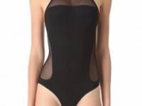 T by Alexander Wang Mesh Combo Swimsuit