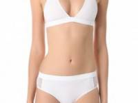 T by Alexander Wang Mesh Triangle Bikini Top