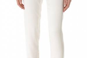 T by Alexander Wang Shiny Crepe Peg Trousers
