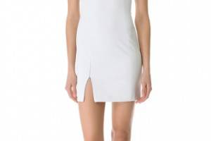 T by Alexander Wang Tech Suiting Sheath Dress