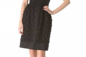 Temperley London Lattice Ribbon Dress