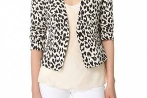 Thakoon Addition Angry Leopard Blazer