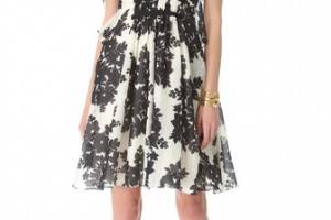 Thakoon Butterfly Sleeve Dress