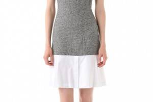 Thakoon Contrast Hem Shift Dress