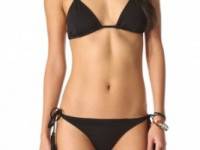 Thayer Crisscross Triangle Bikini Top