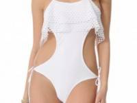 Thayer Lace Up One Piece Swimsuit