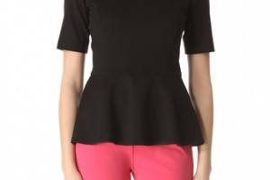 Theory Defta Peplum Top