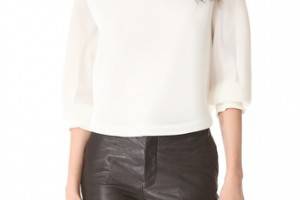 Theyskens' Theory Belcor Fliners Blouse