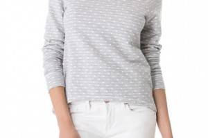 Three Dots French Dot Pullover