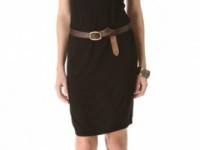 Three Dots V Neck Shift Dress