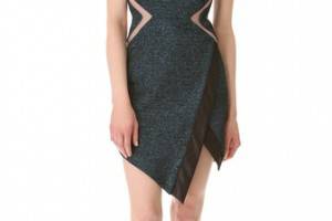 Three Floor Meshed Up Dress