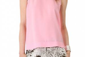 Tibi Alexa Sleeveless Shell