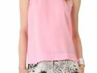 Tibi Alexa Sleeveless Shell