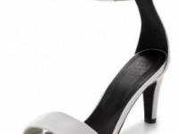 Tibi Clara Clear Strap Sandals