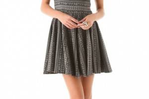 Tibi Fair Isle Knit Dress