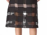 Tibi Organza A Line Skirt