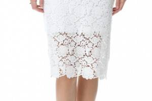 Tibi Sigrid Lace Skirt