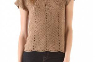 Tocca Polly Crochet Top