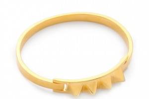 TOM BINNS Clash Studded Bangle