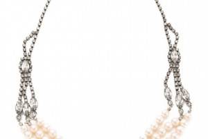 TOM BINNS Regal Multi Strand Necklace