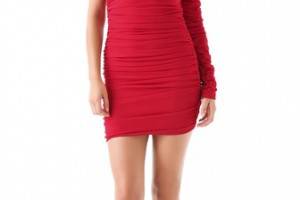 Torn by Ronny Kobo Aidan Ruched Mini Dress